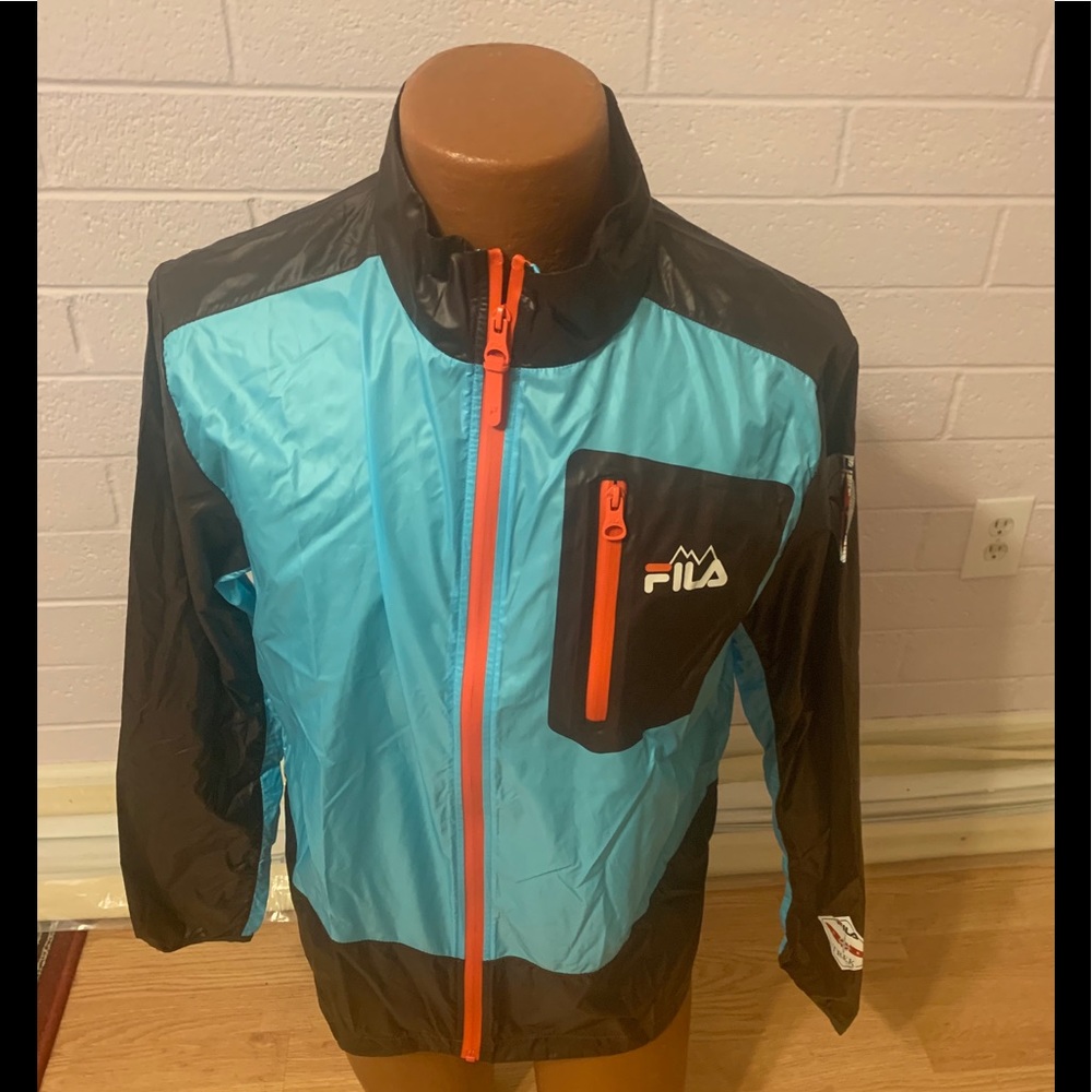 Fila Pinnacle Colorblock Windbreaker Medium Size